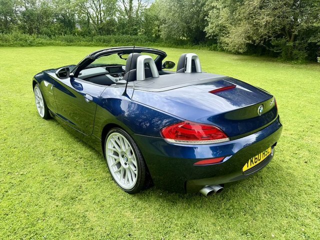 BMW Z4 30I M Sport Convertible Blue #6