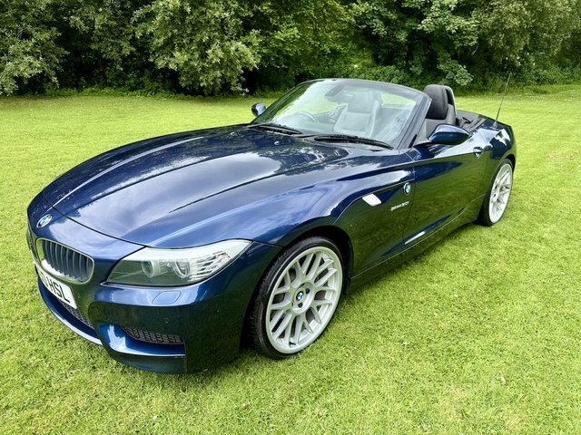 BMW Z4 30I M Sport Convertible Blue #4