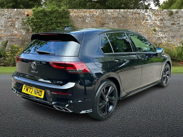 Volkswagen Golf Etsi Mhev R-line Hatchback FM72HND Black #2