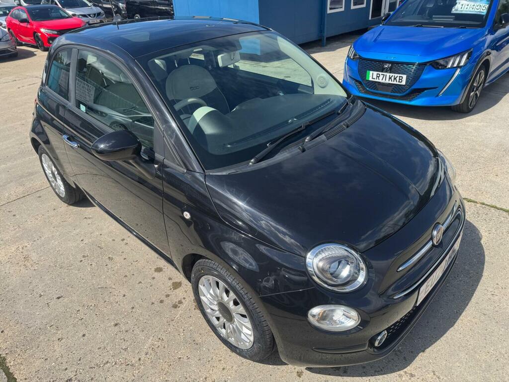 Fiat 500 Hatchback 1.0 Mhev Lounge Euro 6 Ss 20202 EU20HHX Black #5