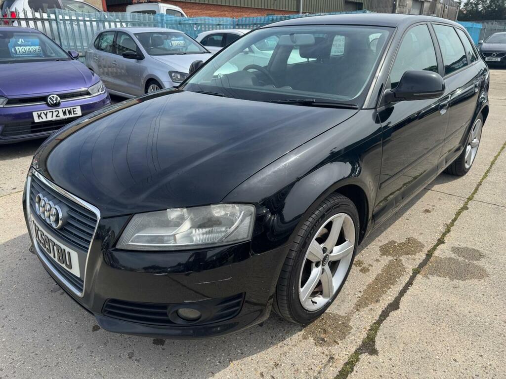 Audi A3 1.6 Sport Sportback Euro 4 Black #4