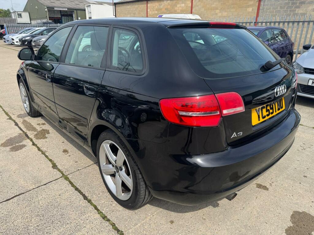 Audi A3 1.6 Sport Sportback Euro 4 Black #6