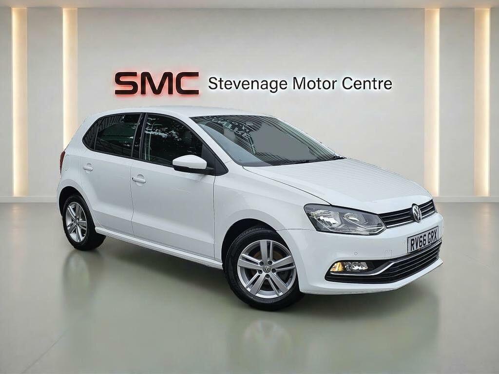 Volkswagen Polo 1.2 Tsi Bluemotion Tech Match Euro 6 Ss RV66GRX White