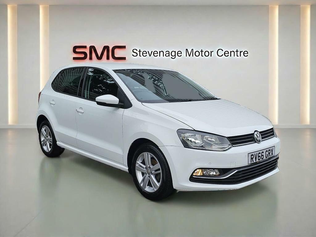 Volkswagen Polo 1.2 Tsi Bluemotion Tech Match Euro 6 Ss RV66GRX White #6