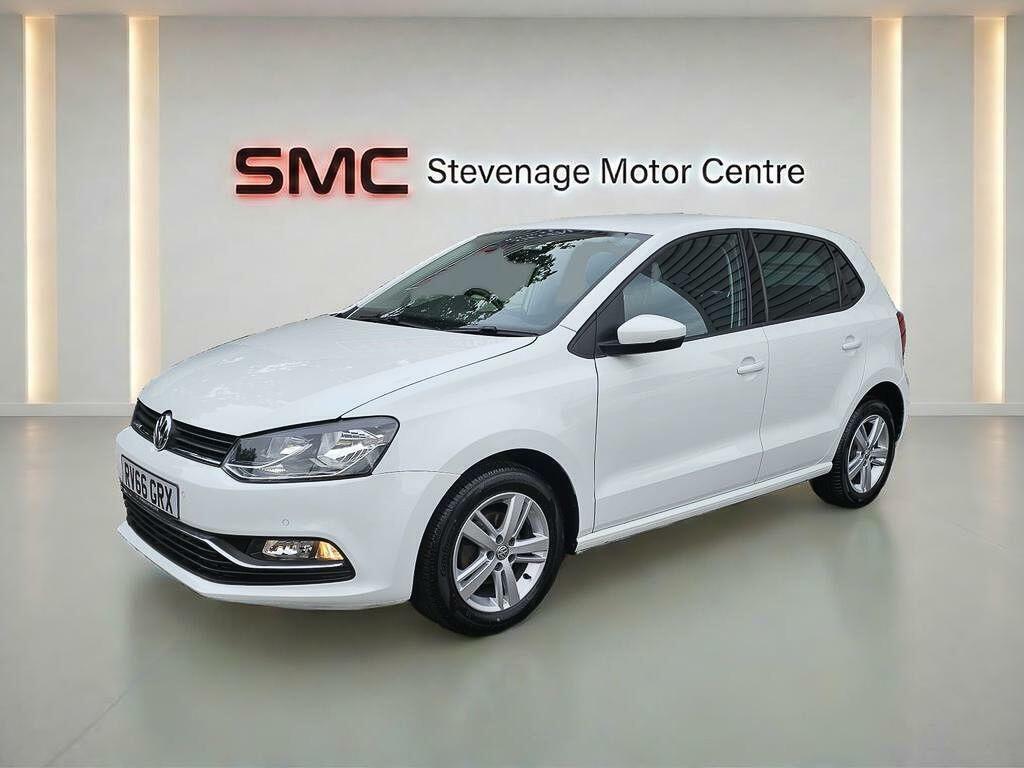 Volkswagen Polo 1.2 Tsi Bluemotion Tech Match Euro 6 Ss RV66GRX White #4