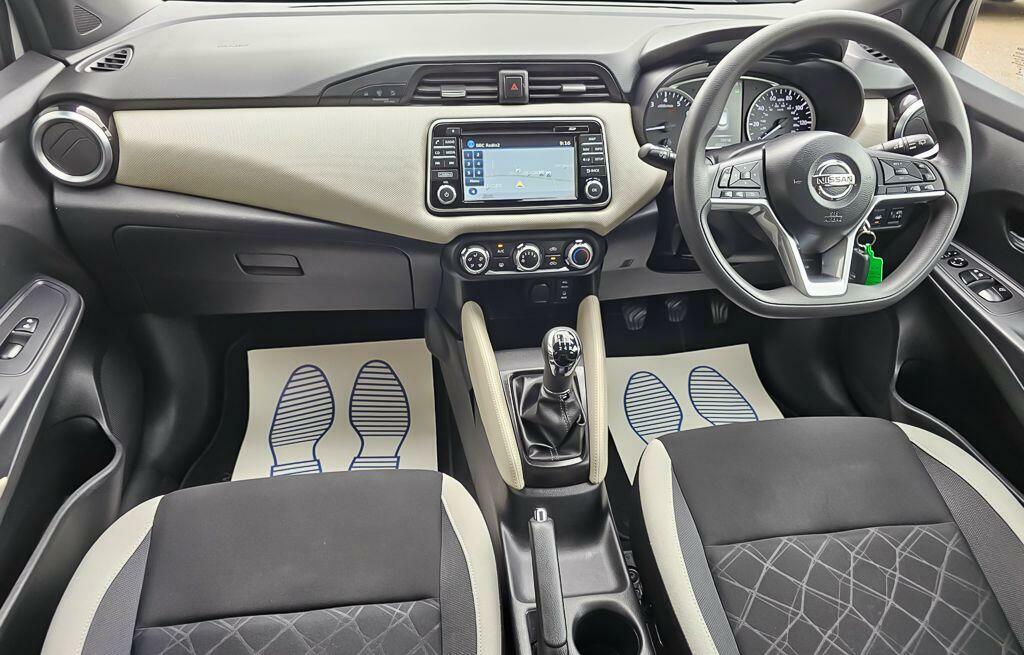 Nissan Micra Acenta White #2