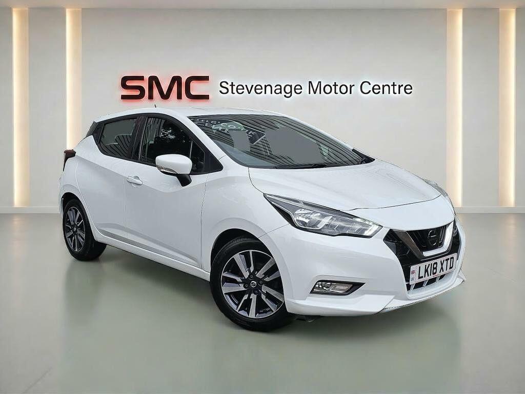 Nissan Micra Acenta White