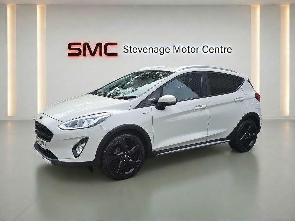 Ford Fiesta 1.0T Ecoboost Active X Euro 6 Ss LL20GZH White #4