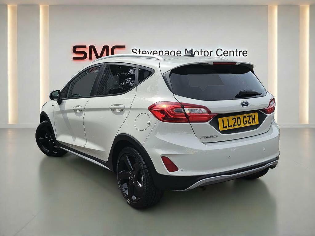 Ford Fiesta 1.0T Ecoboost Active X Euro 6 Ss LL20GZH White #5