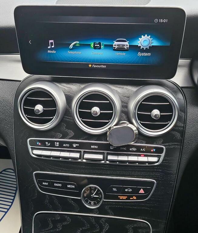 Mercedes-Benz C Class C 200 Amg Line Coup Black #28
