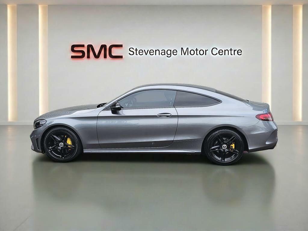 Mercedes-Benz C Class C 200 Amg Line Coup Black #9