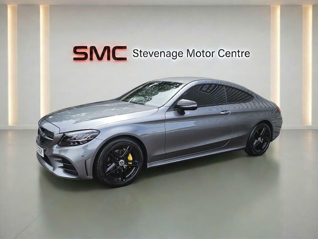 Mercedes-Benz C Class C 200 Amg Line Coup Black #8