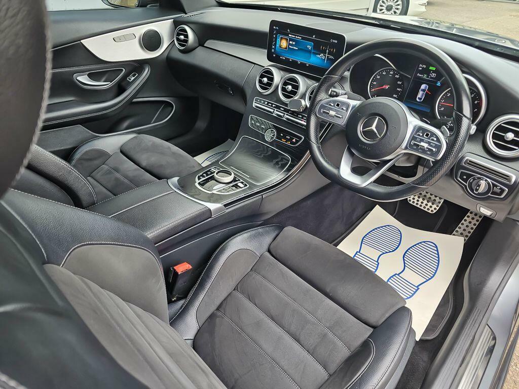 Mercedes-Benz C Class C 200 Amg Line Coup Black #14