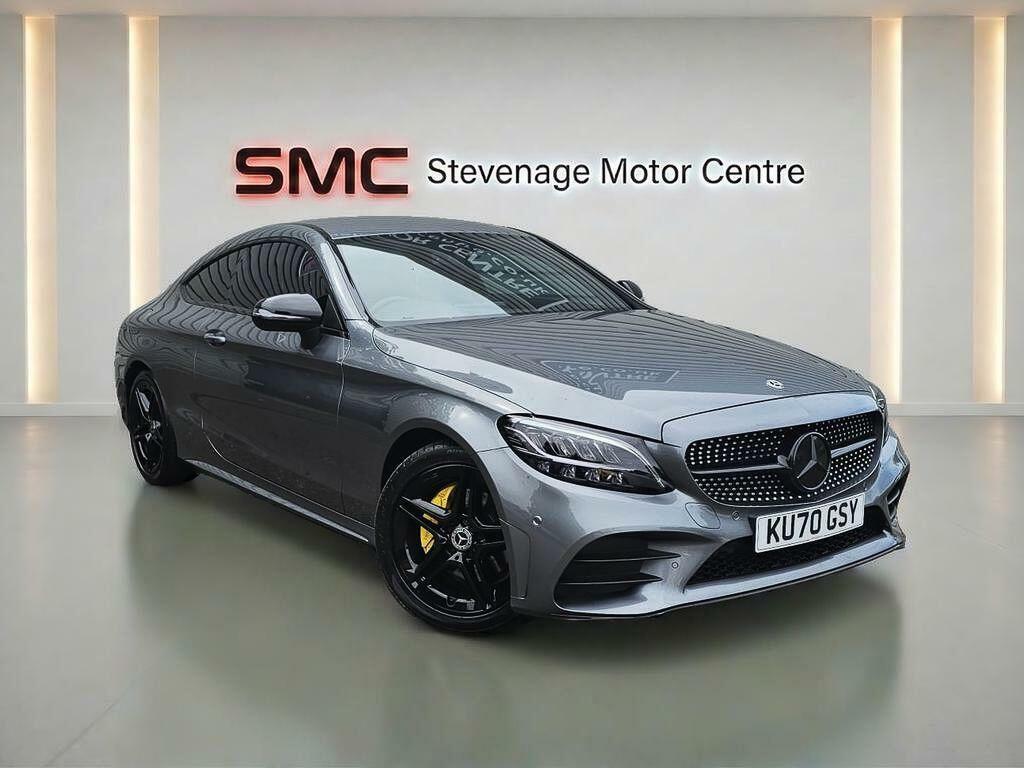 Mercedes-Benz C Class C 200 Amg Line Coup Black #11
