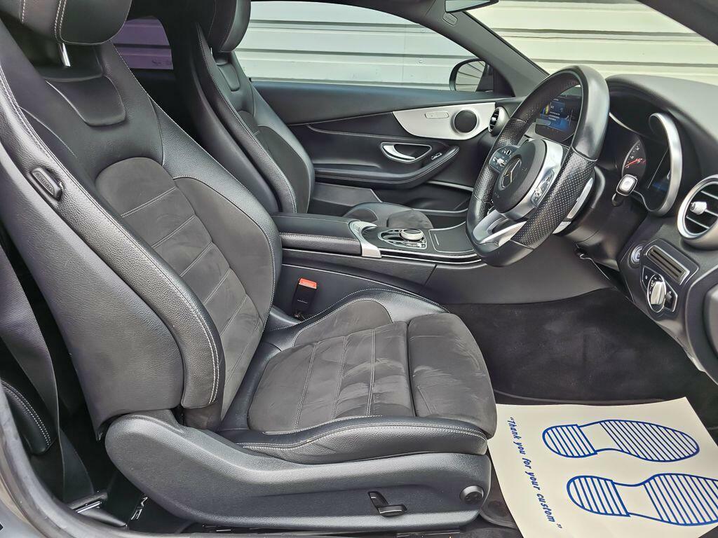 Mercedes-Benz C Class C 200 Amg Line Coup Black #15