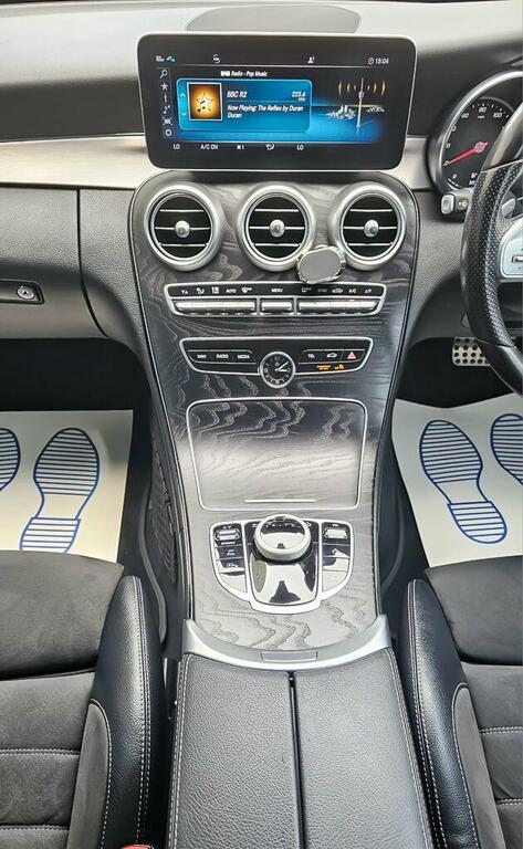 Mercedes-Benz C Class C 200 Amg Line Coup Black #12