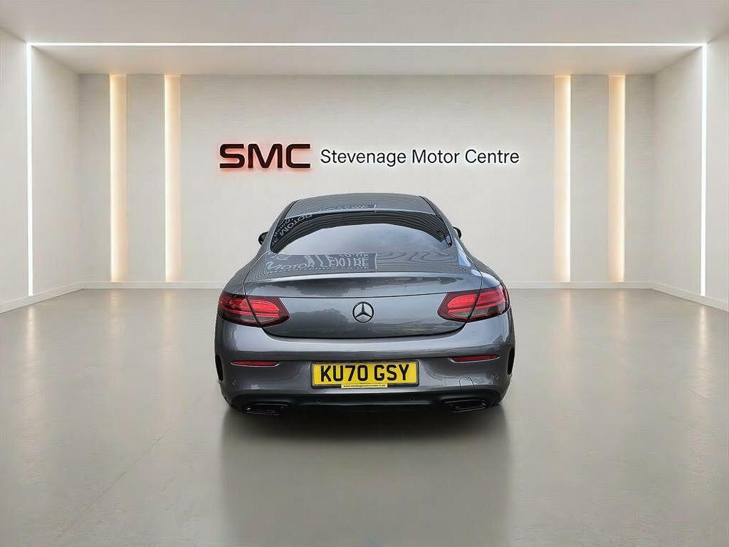 Mercedes-Benz C Class C 200 Amg Line Coup Black #10