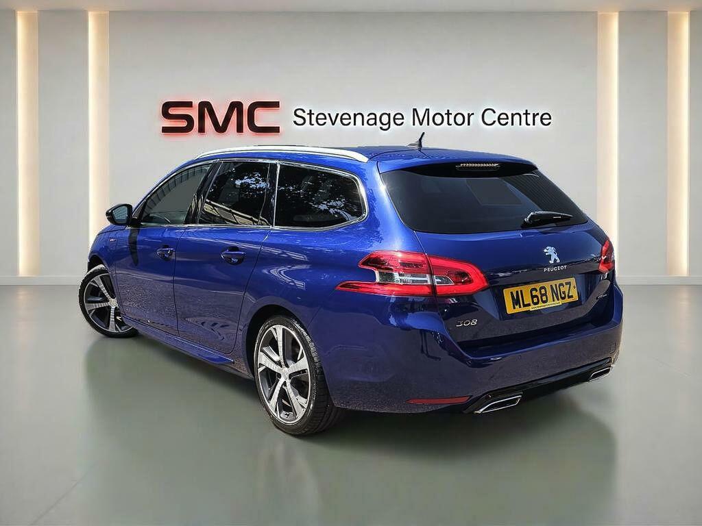 Peugeot 308 SW Gt Line Blue #6