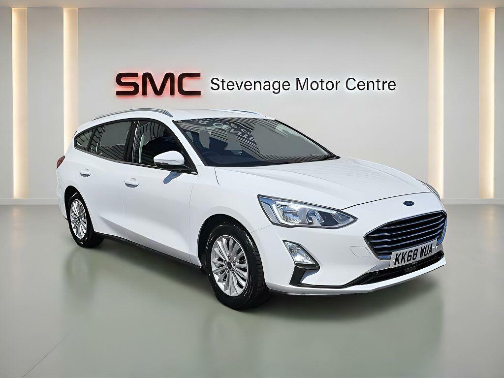 Ford Focus 1.0T Ecoboost Titanium Euro 6 Ss KK68WUA White #6