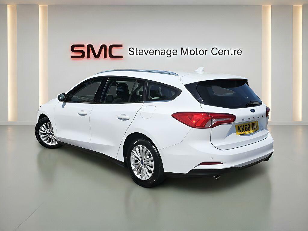 Ford Focus 1.0T Ecoboost Titanium Euro 6 Ss KK68WUA White #5