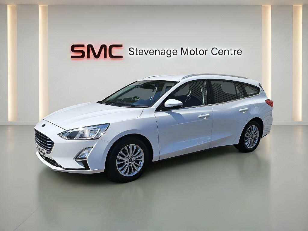 Ford Focus 1.0T Ecoboost Titanium Euro 6 Ss KK68WUA White #4