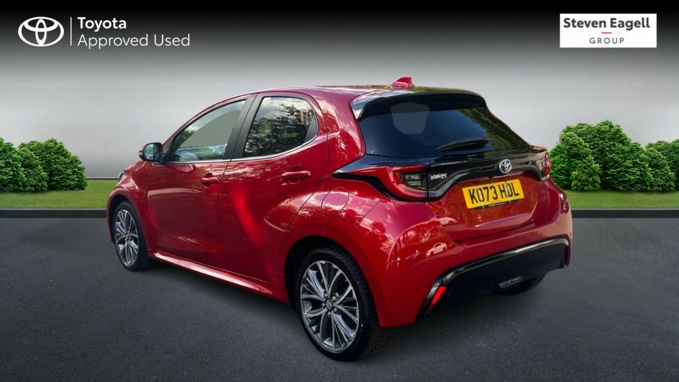 Toyota Yaris 1.5 Vvt-h Excel E-cvt Euro 6 Ss KO73HDL Red #4