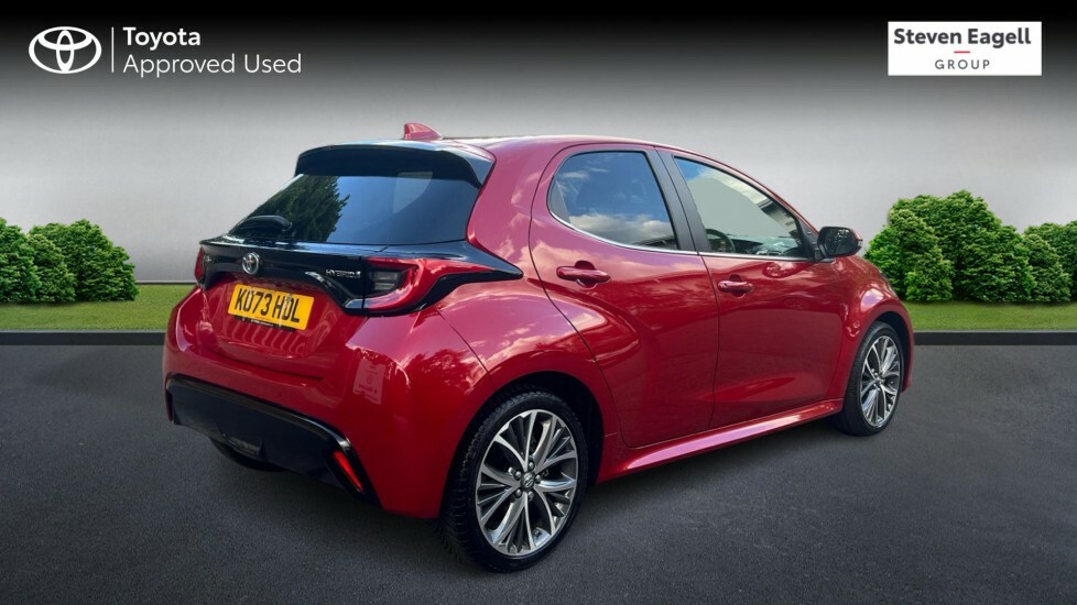 Toyota Yaris 1.5 Vvt-h Excel E-cvt Euro 6 Ss KO73HDL Red #2