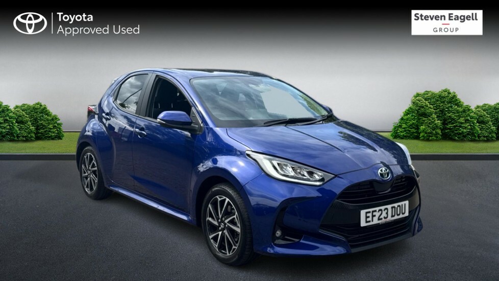 Toyota Yaris 1.5 Vvt-h Design Hatchback Hybrid E-cvt Blue