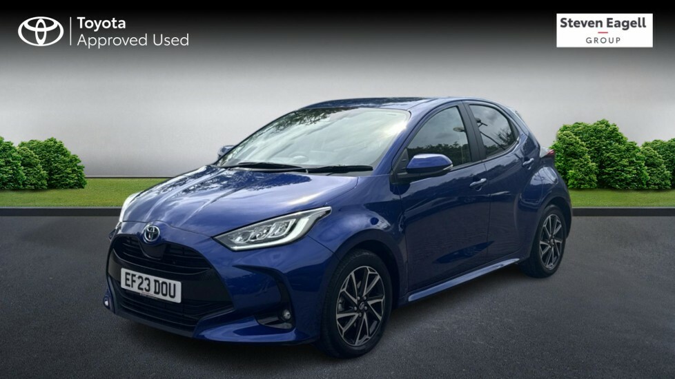 Toyota Yaris 1.5 Vvt-h Design Hatchback Hybrid E-cvt EF23DOU Blue #3