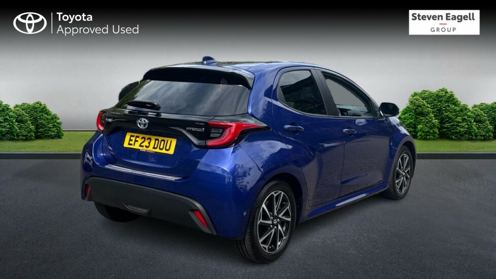 Toyota Yaris 1.5 Vvt-h Design Hatchback Hybrid E-cvt EF23DOU Blue #2