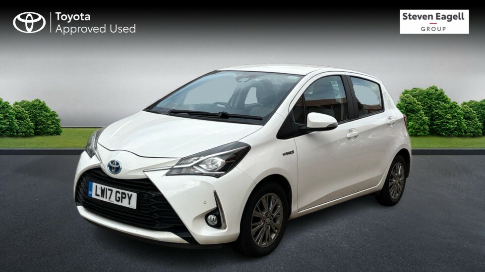 Toyota Yaris 1.5 Vvt-h Icon Tech E-cvt Euro 6 Ss LW17GPY White #3