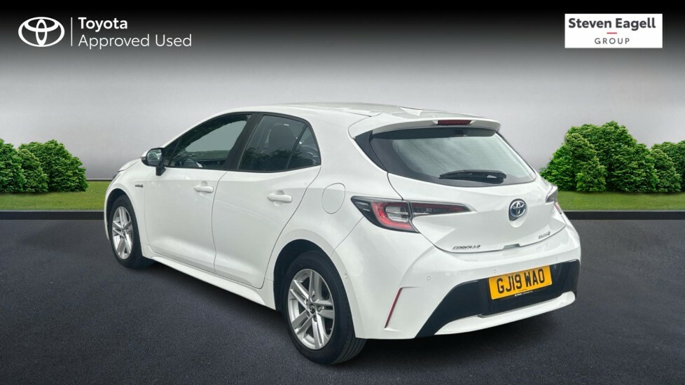 Toyota Corolla 1.8 Vvt-h Icon Tech Cvt Euro 6 Ss GJ19WAO White #4