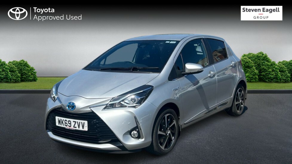 Toyota Yaris 1.5 Vvt-h Excel E-cvt Euro 6 Ss WK69ZVV Silver #3