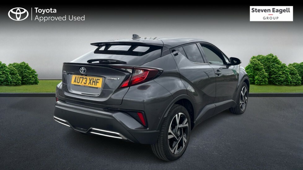Toyota C-Hr 2.0 Vvt-h Design Cvt Euro 6 Ss AU73XHF Grey #2