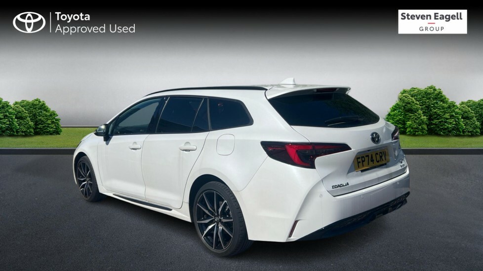Toyota Corolla 1.8 Vvt-h Gr Sport Touring Sports Cvt Euro 6 Ss FP74CRV White #4