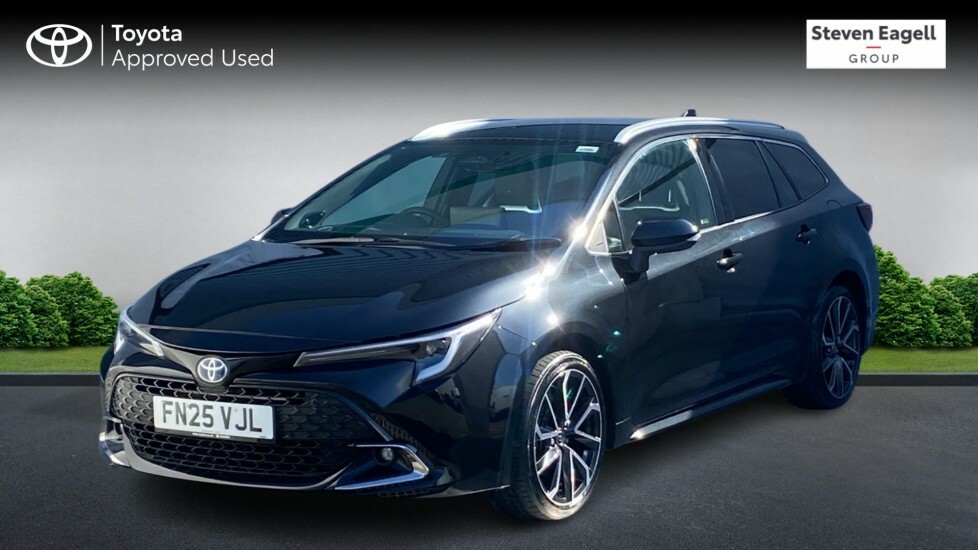 Toyota Corolla 2.0 Vvt-h Excel Touring Sports Cvt Euro 6 Ss FN25VJL Black #3