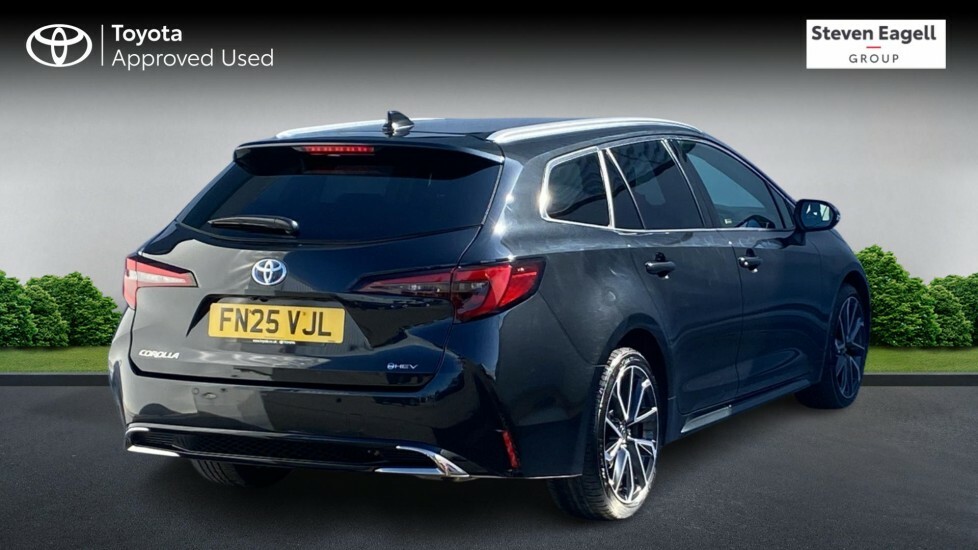Toyota Corolla 2.0 Vvt-h Excel Touring Sports Cvt Euro 6 Ss FN25VJL Black #2