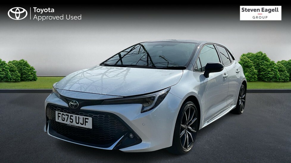 Toyota Corolla 2.0 Vvt-h Gr Sport Hatchback Hybrid Cvt FG75UJF White #3