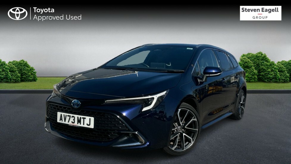 Toyota Corolla 1.8 Vvt-h Excel Touring Sports Cvt Euro 6 Ss AV73MTJ Blue #3