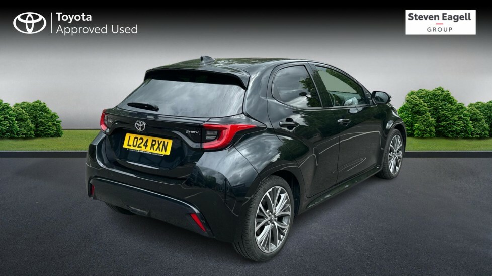 Toyota Yaris 1.5 Vvt-h Excel Hatchback Hybrid E-cvt LO24RXN Black #2