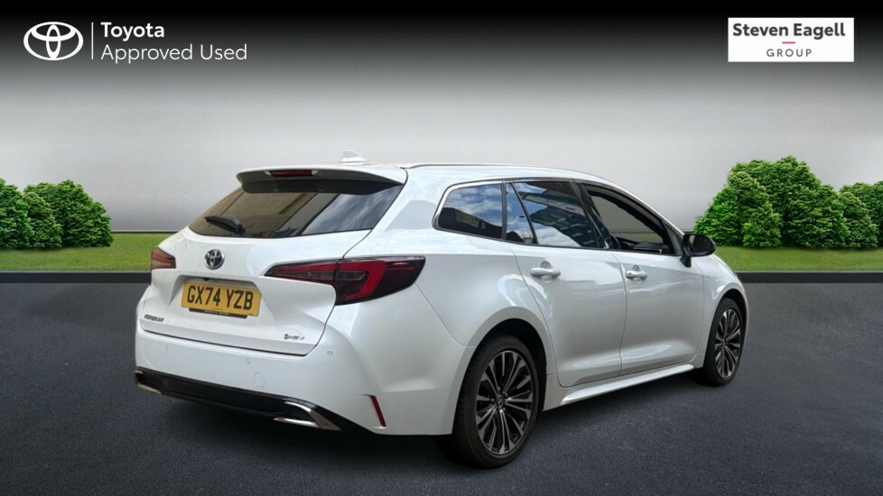 Toyota Corolla 1.8 Vvt-h Design Touring Sports Cvt Euro 6 Ss 5 GX74YZB White #2