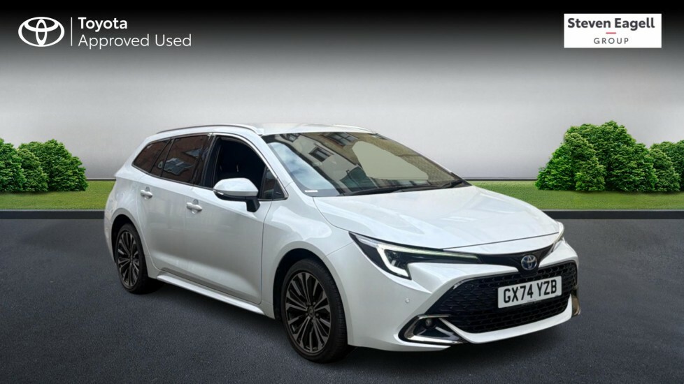 Toyota Corolla 1.8 Vvt-h Design Touring Sports Cvt Euro 6 Ss 5 White