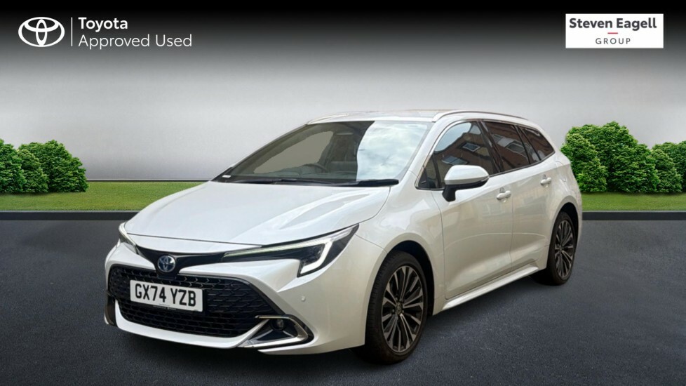 Toyota Corolla 1.8 Vvt-h Design Touring Sports Cvt Euro 6 Ss 5 GX74YZB White #3