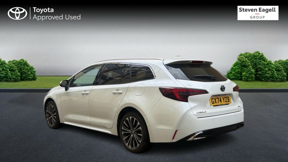 Toyota Corolla 1.8 Vvt-h Design Touring Sports Cvt Euro 6 Ss 5 GX74YZB White #4