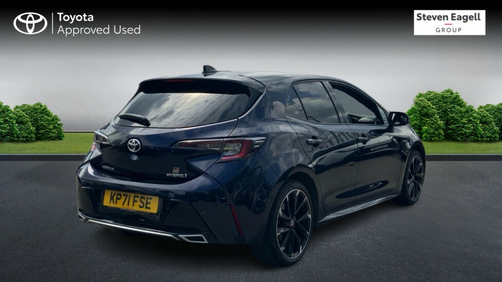 Toyota Corolla 2.0 Vvt-h Gpf Gr Sport Hatchback Hybrid Blue #2