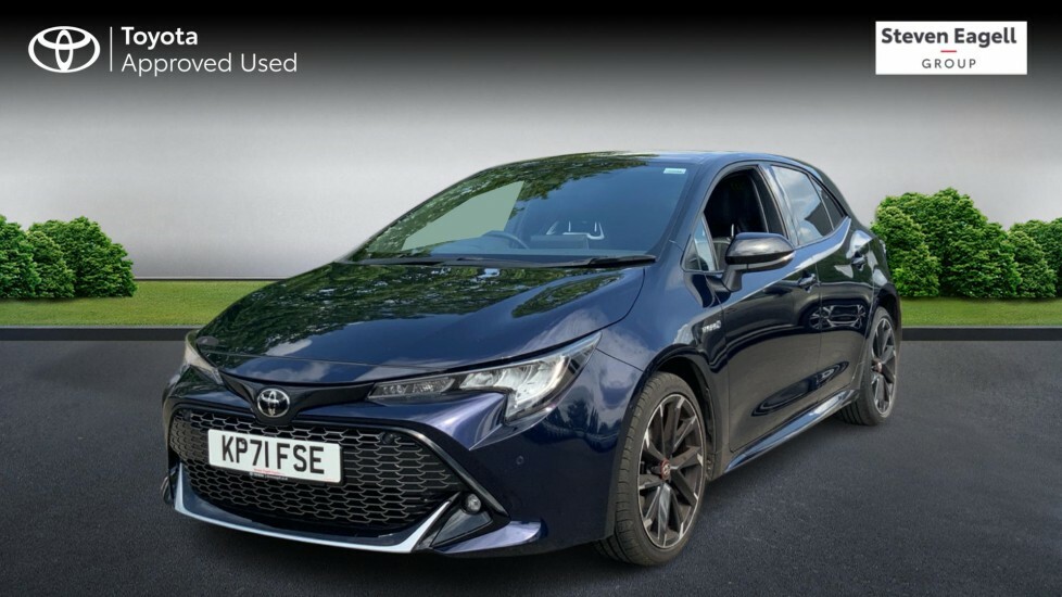 Toyota Corolla 2.0 Vvt-h Gpf Gr Sport Hatchback Hybrid Blue #3