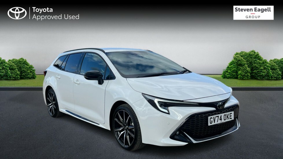 Toyota Corolla 1.8 Vvt-h Gr Sport Touring Sports Hybri GV74OKE White