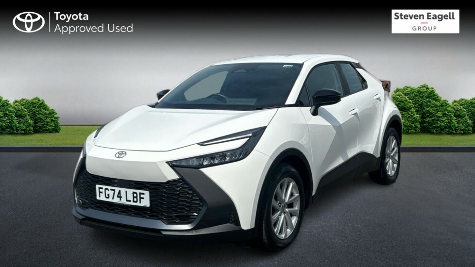 Toyota C-Hr 1.8 Vvt-h Icon Cvt Euro 6 Ss FG74LBF White #3