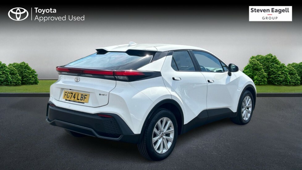 Toyota C-Hr 1.8 Vvt-h Icon Cvt Euro 6 Ss FG74LBF White #2