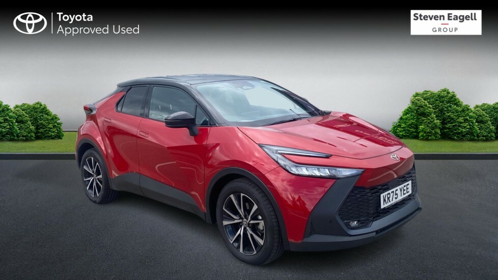 Toyota C-Hr 1.8 Vvt-h Design Cvt Euro 6 Ss Red